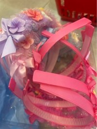 Cài tóc bé hoa sứ