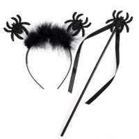 cài tóc Halloween kèm cây đũa thần