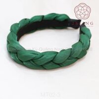 Cài tóc- Mấn tóc 2BLING vải phi lụa thời trang MT02 - Xanh đậm