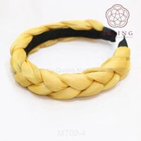 Cài tóc- Mấn tóc 2BLING vải phi lụa thời trang MT02 - Vàng