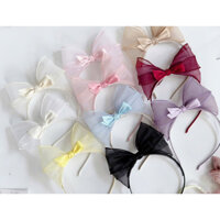 Cài tóc nơ Candy phong cách Hàn Quốc