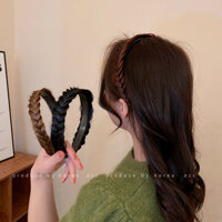 Cài Tóc Tết Bím Băng Đô Tết Tóc Giả Thời Trang Mới Nhất 2022 Dành Cho Nữ BD35 - Đen