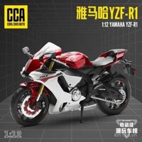 Caipo Chengzhen 1:12 CCA Bản sao mô hình xe máy Yamaha YZFR1 Kawasaki đồ chơi trẻ em cho bé trai KM6Z
