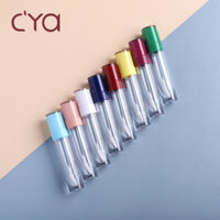 Caiya 7.4ml Rỗng Son Bóng Ống 10 Chiếc Trong Suốt Có Thể Đổ Lại Son Môi Ống DIY Handmade Mẫu Chai