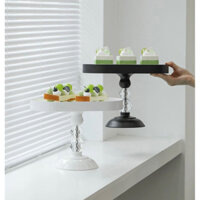 Cake stand dáng Oval đứng trang trí bánh, teabreak