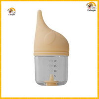 [Calager] Bình sữa cho mèo Thức ăn cho chó con tiệt trùng 20ml Chai mèo chống cắn Mèo con sơ sinh Thú cưng ăn cho chó con bằng silicon cấp thực phẩm Nắp có thể tháo rời tiệt trùng cho chó con