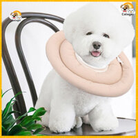 [Calager] Cung cấp cho thú cưng hình nón cổ mèo chống cắn Vòng cổ thú cưng hai lớp thoáng khí
