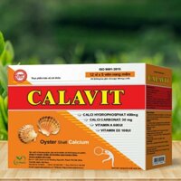 Calavit - Cung cấp calcium, vitamin D3 ,vitamin a (Hộp 60v)