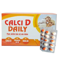 Calci D Daily, hỗ trợ bổ sung calci, vitamin D3