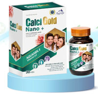 CALCI GOLD NANO+ – Bổ sung Canxi và Vitamin D3  cho cơ thể. Hộp 30 viên