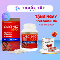 Calci MK7 Max. Canxi tảo đỏ, giúp bổ sung canxi, vitamin d3 k2 cho bà bầu, tăng chiều cao cho bé