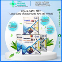 Calci nano Germar MK7 dạng ống . Bổ sung canxi , vitamin D3 cho cơ thể