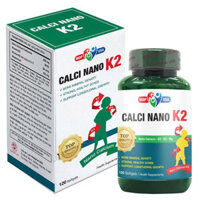 Calci Nano K2 (Softgels) MDP USA, hỗ trợ sự phát triển hệ xương