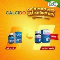 CALCIDO Thực Phẩm Bổ Sung Canxi Cho Trẻ Bị Còi Xương, Người Già Loãng Xương