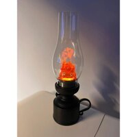 Calcifer Ngọn Lửa Siêu Tối Đèn Ngủ Cho Ăn Phòng Ngủ Của Trẻ Em Ngủ Ánh Sáng Yếu Dầu Hỏa Đèn Khí Quyển Ánh Sáng