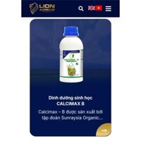 Calcimax – B ( Phân bón kích thích sinh trưởng và cung cấp dinh dưỡng cho cây trồng )