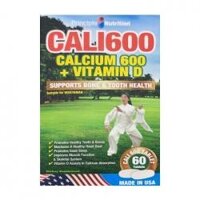 Calcium 600 Vitamin D Principle Nutrition 60 viên