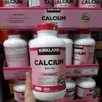 Calcium 600mg With Vitamin D Kirkland Mỹ