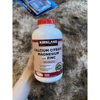 Calcium Citrate Magnesium and Zinc