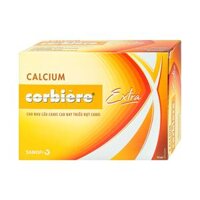 Calcium Corbiere Extra bổ sung canxi hộp 3 vỉ x 10 ống