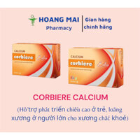 Calcium Corbiere Extra - Bổ sung cho nhu cầu thiếu hụt canxi hộp 30 ống 5ml kid và 10ml