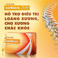 CALCIUM corbière Extra hộp 30 ống - Bổ sung canxi cho cơ thể, giúp giảm tình trạng thiếu canxi