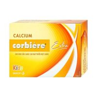 Calcium Corbiere Extra Kids canxi cho bé hộp 3 vỉ