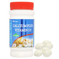 Calcium Plus Vitamin D3, bổ sung calci và vitamin D hàng ngày cho trẻ