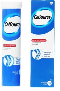 CALCIUM SANDOZ 500MG ( tên mới: CALSOURCE)