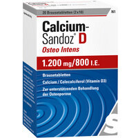 Calcium-Sandoz® D Osteo intens 1200 mg / 800 I.E., 20 St