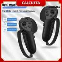 [Calcutta] 2 Vỏ điều khiển VR Tín hiệu không bị gián đoạn Chống sốc Không vị Chống rơi Kết cấu bề mặt bảo vệ bộ điều khiển silicon VR Vỏ bảo vệ cho Mata Quest Pro