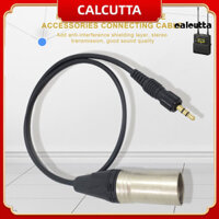 [Calcutta] Cáp Micro Chống nhiễu Giảm tiếng ồn Chống cuộn dây 3,5mm 3Pin XLR Stereo Cáp kết nối micrô không dây cho Sony D11 D21 V1