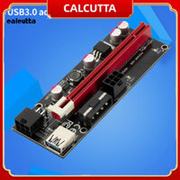 [Calcutta] Cáp nguồn PCI-E Riser thực tế cho GPU VER009S 1X đến 16X Riser Card Power Cable Plug Play