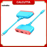 [Calcutta] Công tắc thay thế TV Dock USB-C sang 4K HDMI tương thích USB 30 Switch TV Hub Tương thích cao cho Macbook Pro