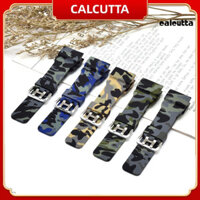 [Calcutta] Dây đeo đồng hồ mềm mại ngụy trang chống thấm nước 28mm Dây đeo vòng tay thay thế thể thao nam Tương thích cho Casio GG-1000 / GWG-100 / GSG-100