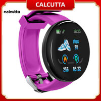 [Calcutta] Đồng hồ thông minh D18S Màn hình cảm ứng đầy màu sắc Màn hình nhịp tim Mặt tròn Vòng đeo tay thể thao 13 Inch Theo dõi sức khỏe cho ngoài trời