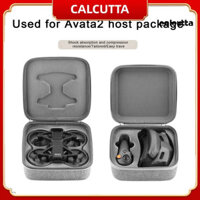 [Calcutta] Hộp đựng cho DJI Avata 2 Dây kéo Đóng cửa Vỏ cứng chống sốc Túi du lịch lót mềm cho Bộ điều khiển DJI Goggles 3 và RC Motion 3