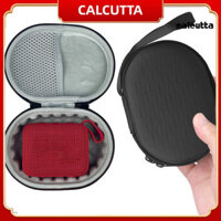 [Calcutta] Túi đựng loa di động có túi lưới công suất lớn Dây kéo đóng cửa Nhung lót cứng chống sốc cho JBL GO 4