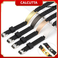 [Calcutta] Vòng tay ic Dây đeo cổ tay thể thao chống tĩnh điện bằng silicon có thể điều chỉnh cho Unisex