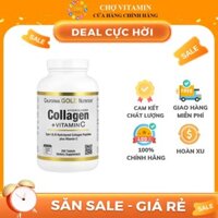 California Gold Nutrition Hydrolyzed Collagen Peptides + Vitamin C - Tái Tạo Da, Khớp, Tóc Khỏe Mạnh