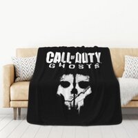 Call Of Duty 127 * 152cm Chăn Hai Mặt Chăn Ga Gối Flannel Chăn Lông Cừu Fuzz Thoải Mái Cho Giường Sofa Trẻ Em Và Người Lớn