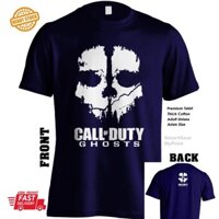 Call Of Duty Ghosts Games PS3 XBOX Áo thun Cotton chất lượng cao 1226