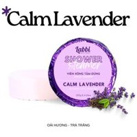 CALM LAVENDER - Viên xông tắm đứng 95gr (9 mùi lựa chọn) / Shower Steamer [Labbi Bathtreats]