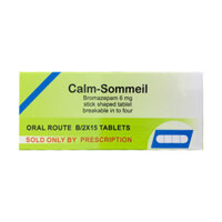 Calm Sommeil Bromazepam 6mg 30 viên – Thuốc ngủ, an thần