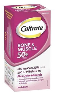 Caltrate Bone & Muscle 50+ 100 Tablets