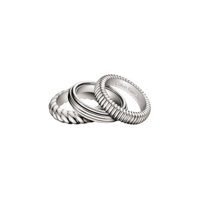 Calvin Klein Jeans Waves Ring KJ17AR010105