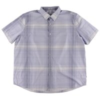 Calvin Klein Mens Dobby-Twill Button Up Shirt