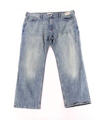 Calvin Klein Mens Relaxed Straight Leg Jeans