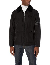 Calvin Klein mens Varsity Jacket