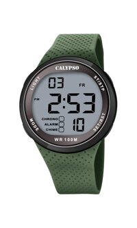 Calypso Unisex's Digital Quartz Watch with Plastic Strap K5785/5